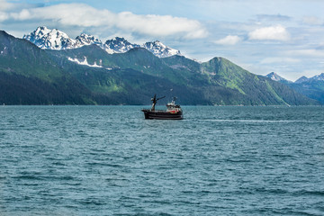 Fishing Boat in Prince William Sound