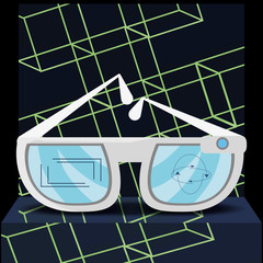 virtual reality game with futuristic technology innovation