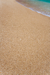 Sandy beach