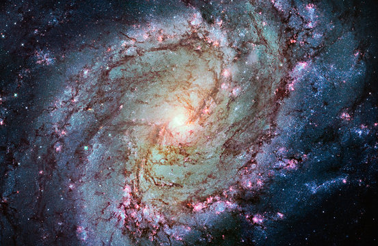 Fototapeta Messier 83, Southern Pinwheel Galaxy, M83 in the constellation Hydra.