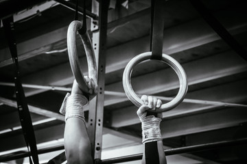 Crossfit ring gymnastic