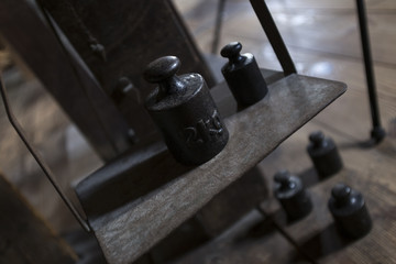 historic scale and weights