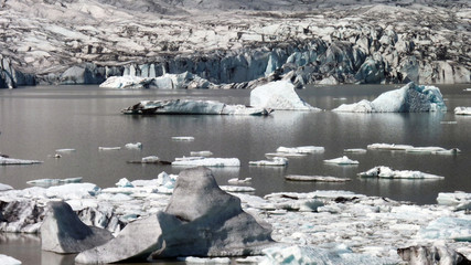 Vatnaj&ouml;kull Gletscher im S&uuml;den von Island