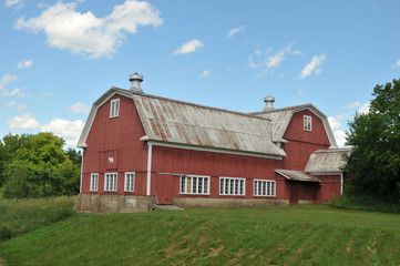 Obraz premium Big Red Barn