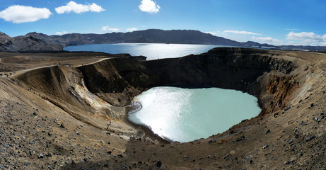 Viti Krater bei Askja in Island