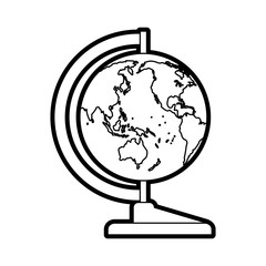 World map teach accessory