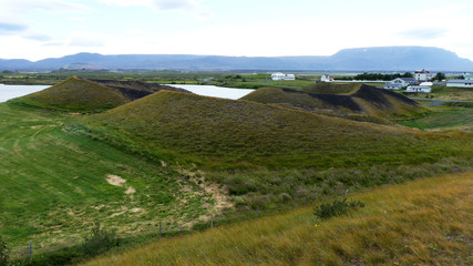 Fototapeta na wymiar Myvatn Landschaft in Island