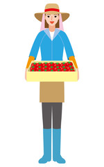 農業　トマト農家