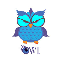 owl graphic cartoon character