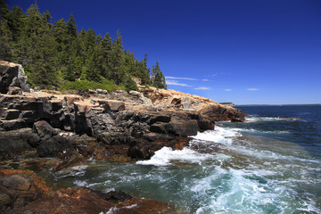 Acadia National Park, Atlantic Ocean ridge