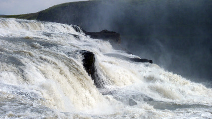 Gullfoss Wasserfall in Island
