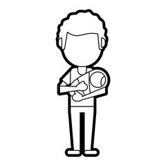 Obraz premium Happy family united