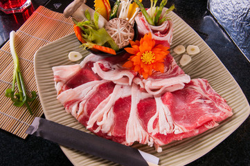 raw wagyu fresh meet ready for eat