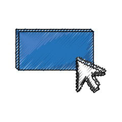 Fototapeta premium Click cursor symbol