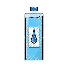 isolated water bottle