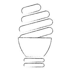 isolated light bulb icon vector illustration graphic design