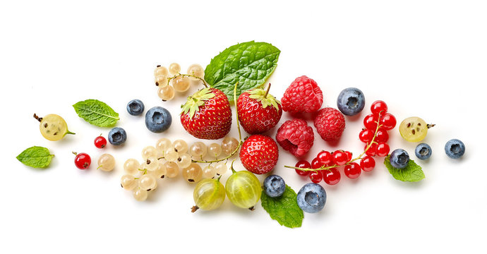 composition of various berries