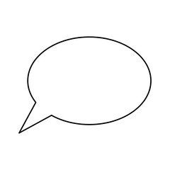 Bubble speech symbol