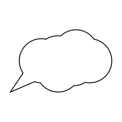 Bubble speech symbol
