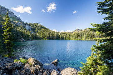 Lake in the mountains