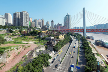 Fototapeta na wymiar China Chongqing Urban Landscape
