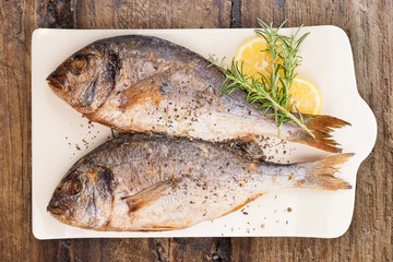 Seafood, luxurious mediterranean style.