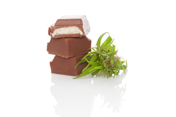 Marijuana chocolate bars