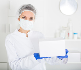 Female nurse at work
