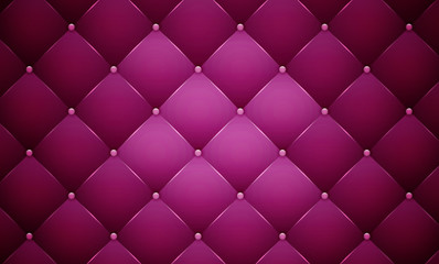 Purple leather vector banner.