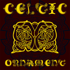 Decorative Celtic ornament for your designs