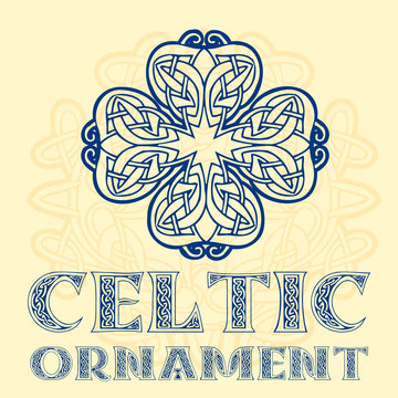 Decorative Celtic ornament for your designs