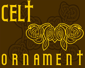Decorative Celtic ornament for your designs