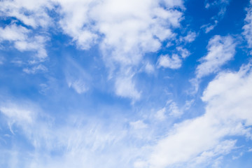 blue sky background with white clouds