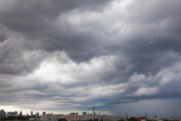 Fototapeta na wymiar Sky Grey-cloud
