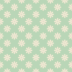 Simple cute pattern in small flowers.
