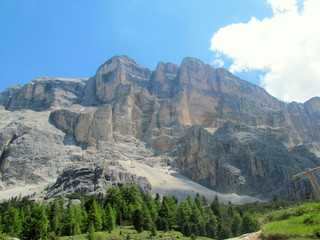Fototapeta na wymiar Les Dolomites
