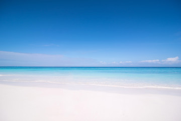 white sand and the blue sky beautiful island.Ta Chai Island,phuket,Phangnga,Thailand.