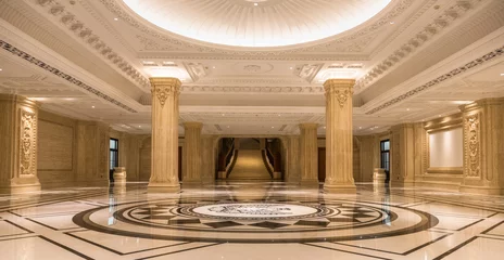 Foto op Plexiglas Corridor in luxury hotel,empty space. © fanjianhua