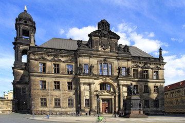 Fototapeta na wymiar Dresden in Saxony, Germany