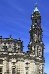Fototapeta na wymiar Hofkirche Church, Dresden, Saxony, Germany, Europe