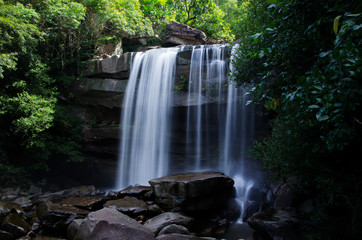 Water fall, "Tad Tone Water Fall" in Ubonratchathani Province