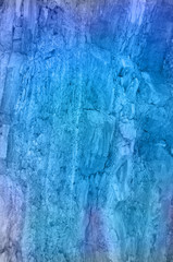 Obraz premium Abstract grunge blue textured stone wall cracked art background Wallpaper illustration