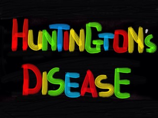 Naklejka na ściany i meble Huntington's disease Concept 