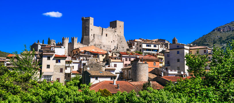 Itri - beautiful medieval village(borgo) in Lazio region, Italy