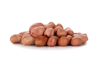Peanuts Isolated on a white background