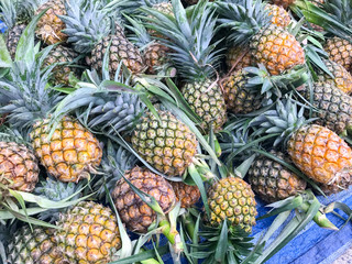 pile of pineapple