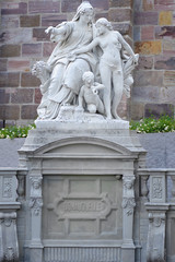 Obraz premium Donauqueele in Donaueschingen, Germany