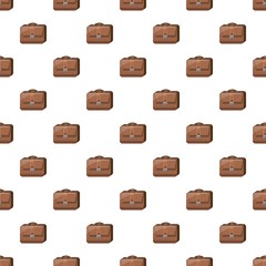 Brown business briefcase pattern