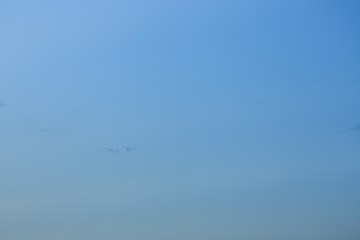 clear blue sky