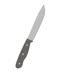 Kitchen knife for slicing icon. vector illustration